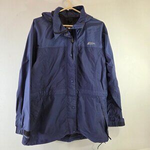 Vintage Mountain Equipment Co-Op MEC Jacket Womens Medium Blue